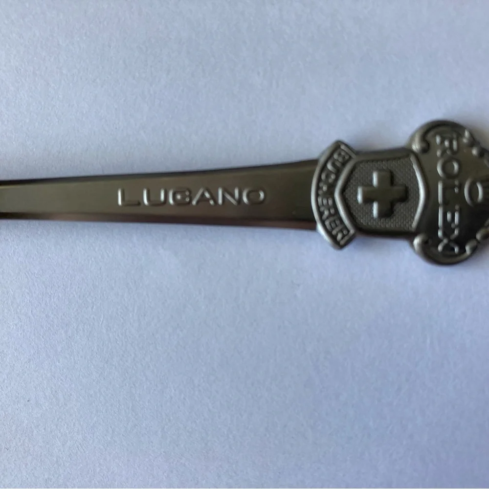 Bucherer Rolex Tea Spoon Lugano Switzerland New